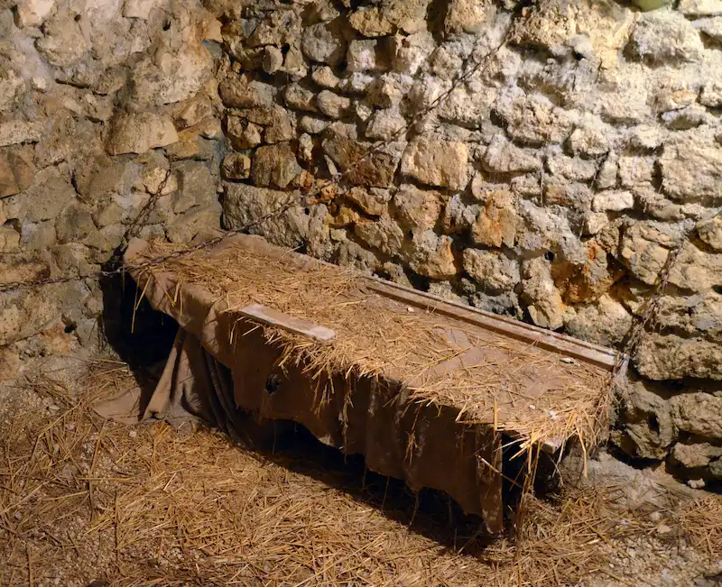 Medieval prison cell, Monte Sant’Angelo Castle, Italy