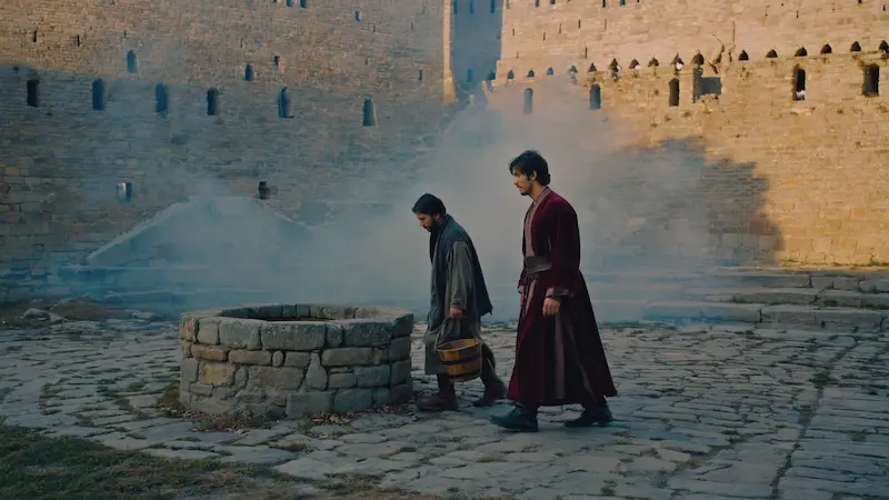 the constant shadow of death inside a medieval castle