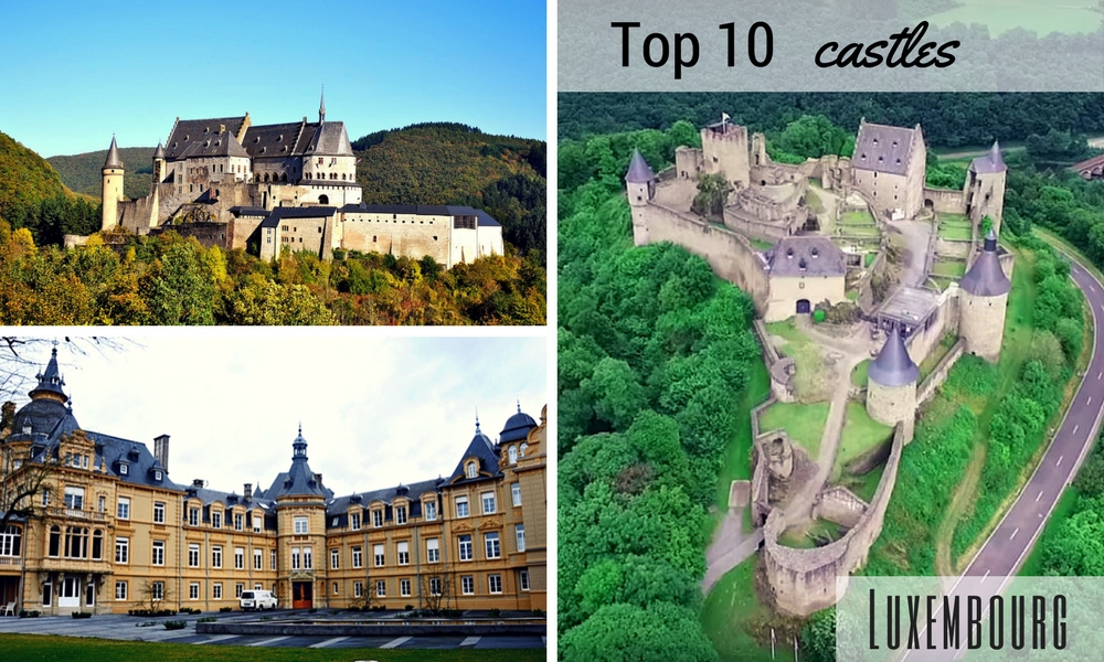 Don’t overlook the beautiful castles if you travel to Luxembourg